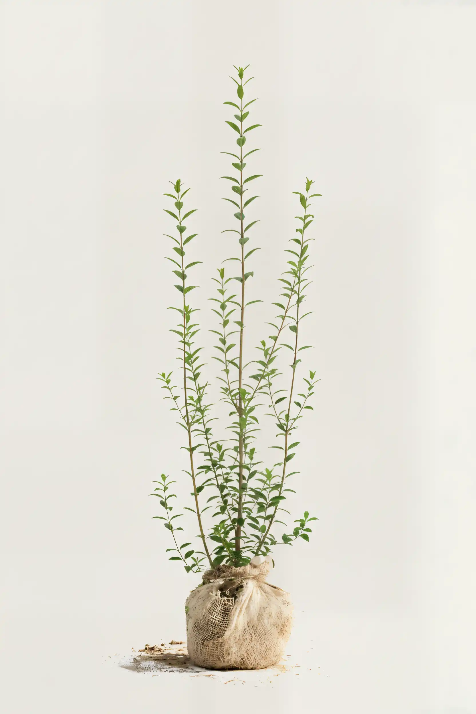 Liguster liga hekk Budsjettpakke med rotball 140-180cm - Gir umiddelbar innsyn