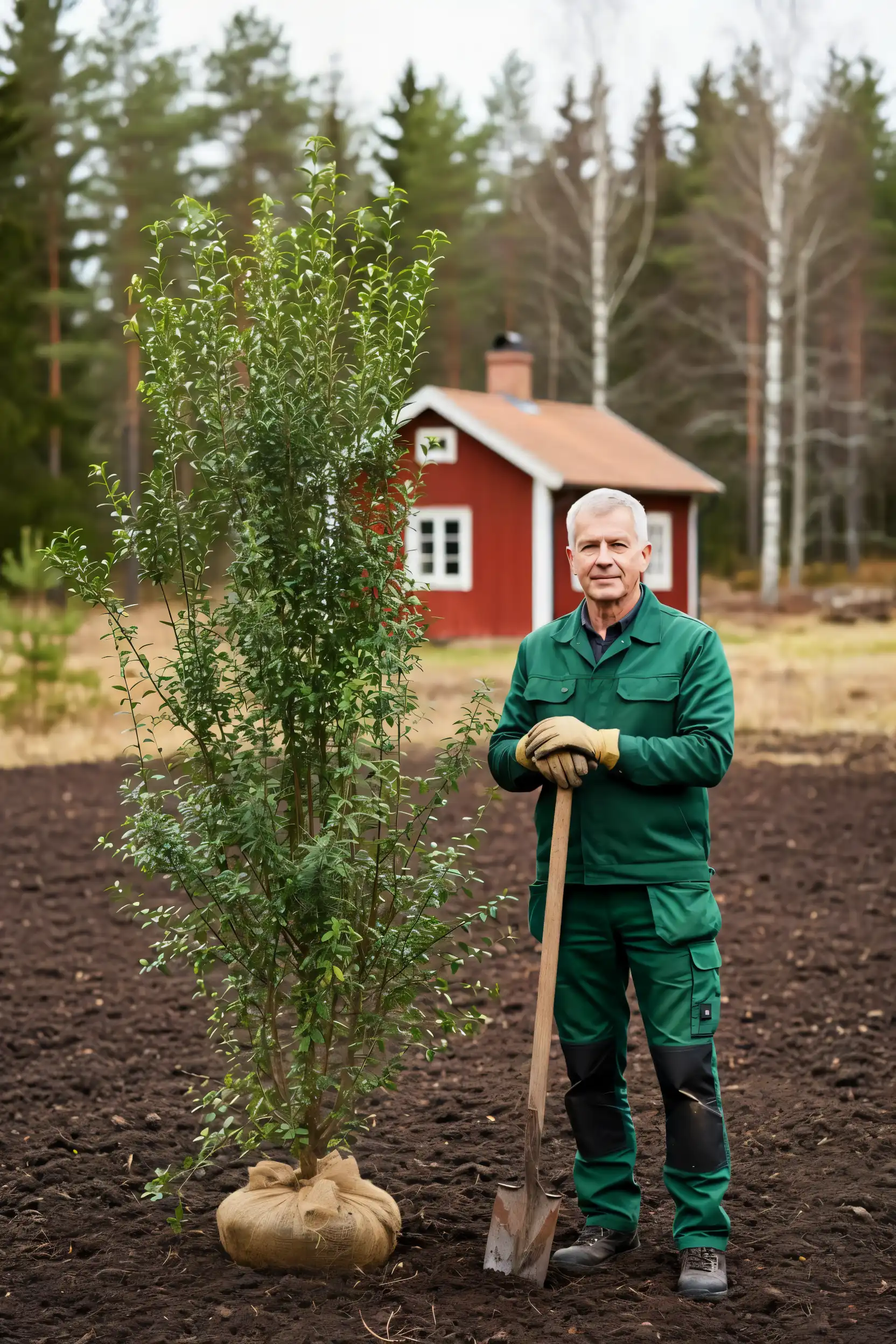 Liguster liga hekk Genius Pakke med rotball 220-260cm - Gir umiddelbar innsyn