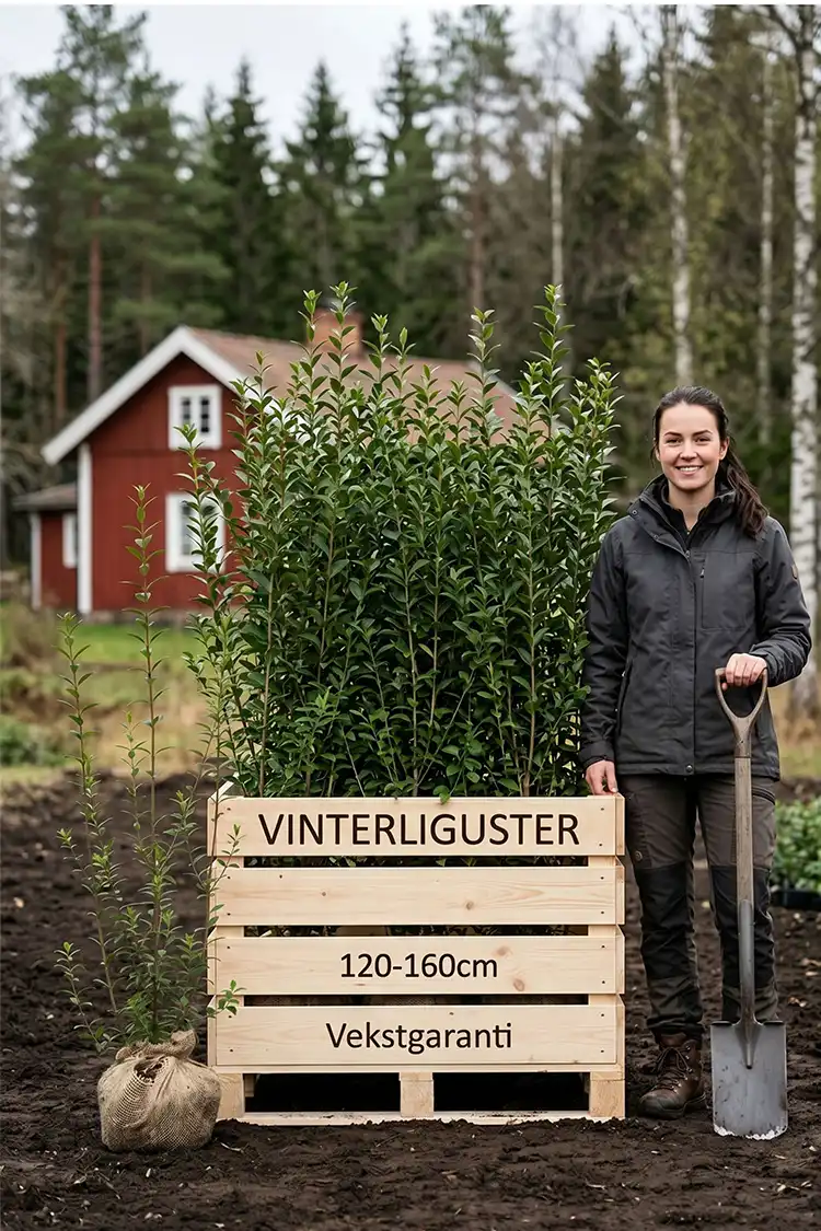 Vinterliguster Rotklump 120-160cm - Bilde 2