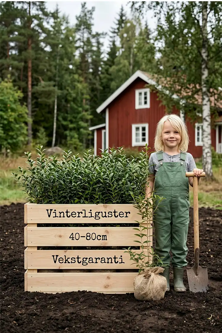 Vinterliguster Rotklump 40-80cm - Bilde 2