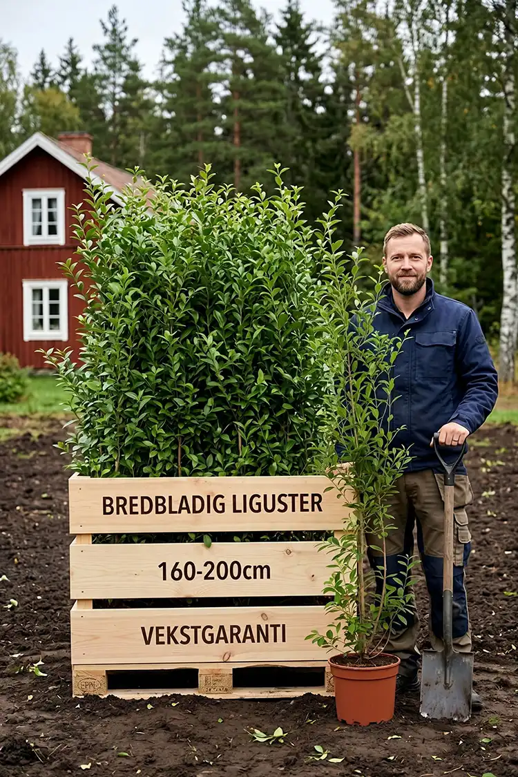 Bredbladig liguster Krukke 160-200cm - Bilde 2