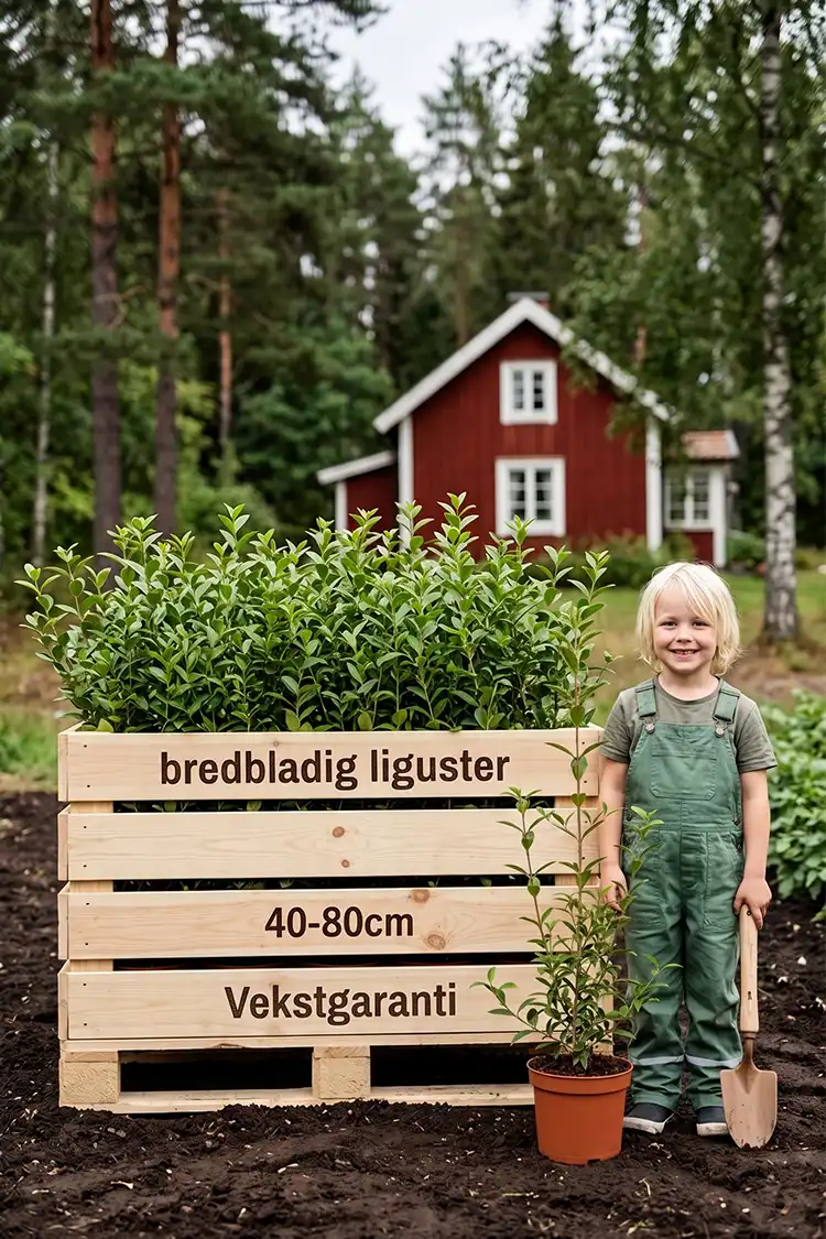 Bredbladig liguster Krukke 40-80cm - Bilde 2
