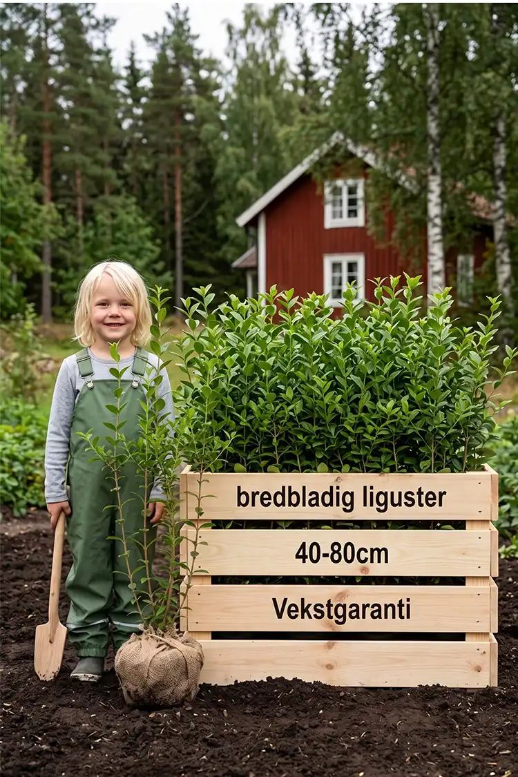 Bredbladig liguster Rotklump 40-80cm - Bilde 2