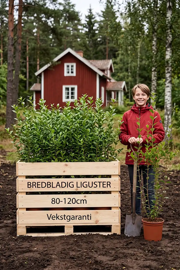 Bredbladig liguster Krukke 80-120cm - Bilde 2