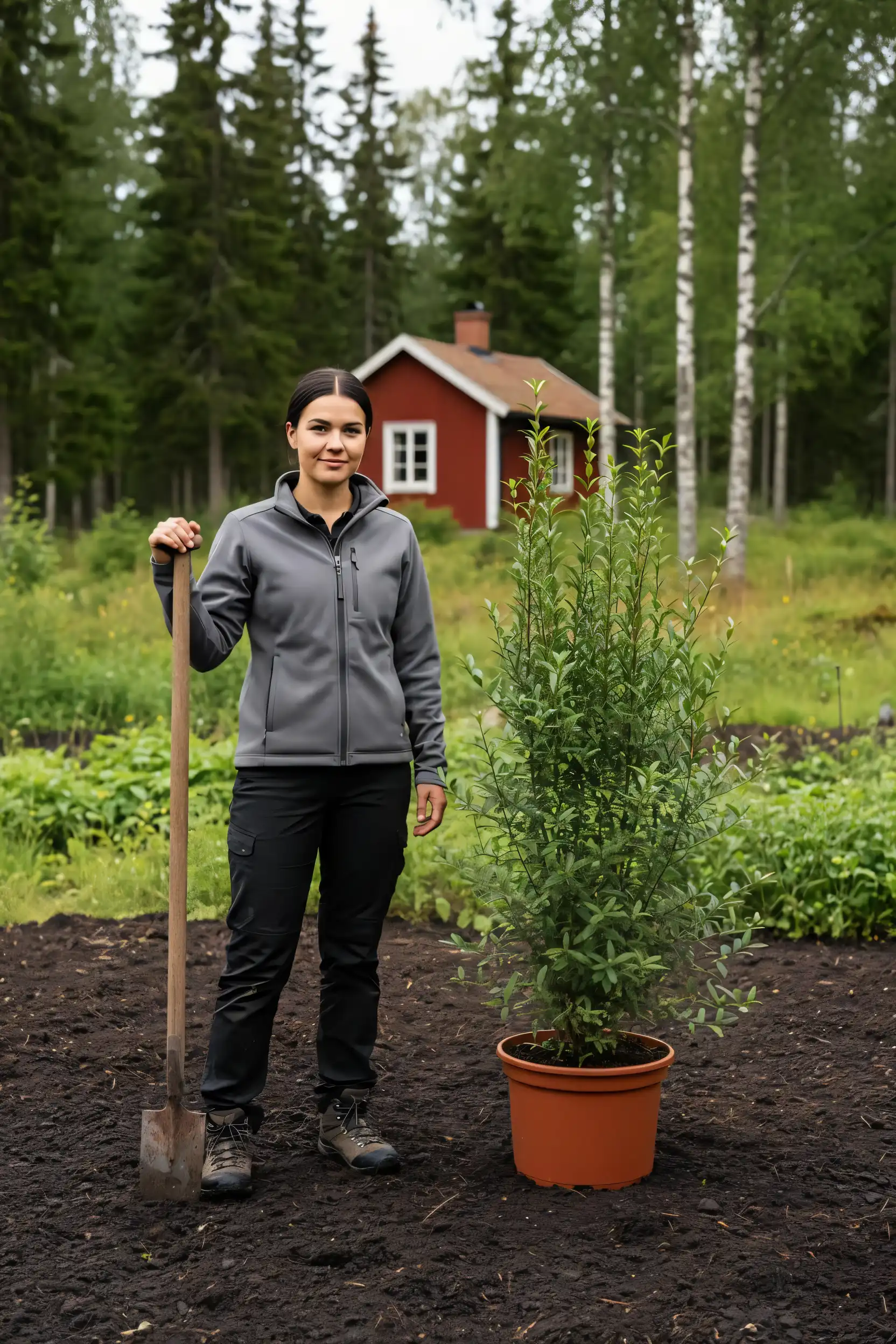 Liguster liga hekk Genius Pakke i potte 140-180cm - Gir umiddelbar innsyn