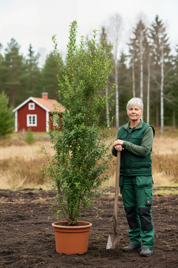 Liguster liga hekk Genius Pakke i potte 220-260cm - Gir umiddelbar innsyn