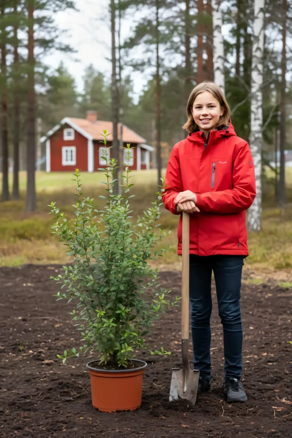 Liguster liga hekk Genius Pakke i potte 100-140cm - Gir umiddelbar innsyn
