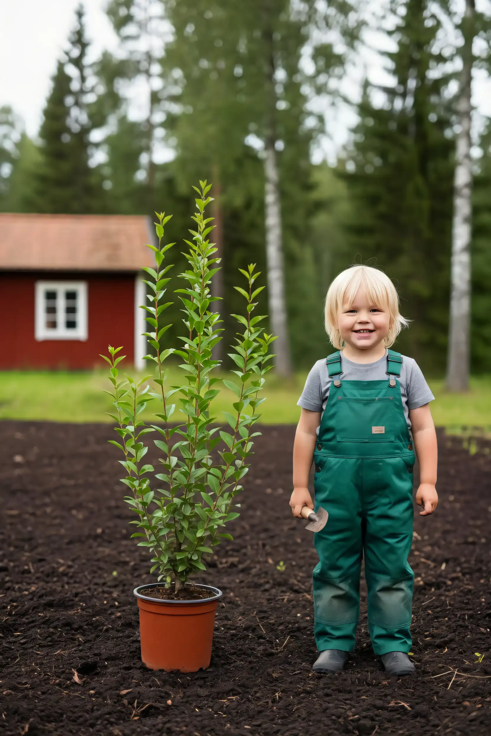 Bredbladig liguster hekk Genius Pakke i potte 60-100cm - Gir umiddelbar innsyn